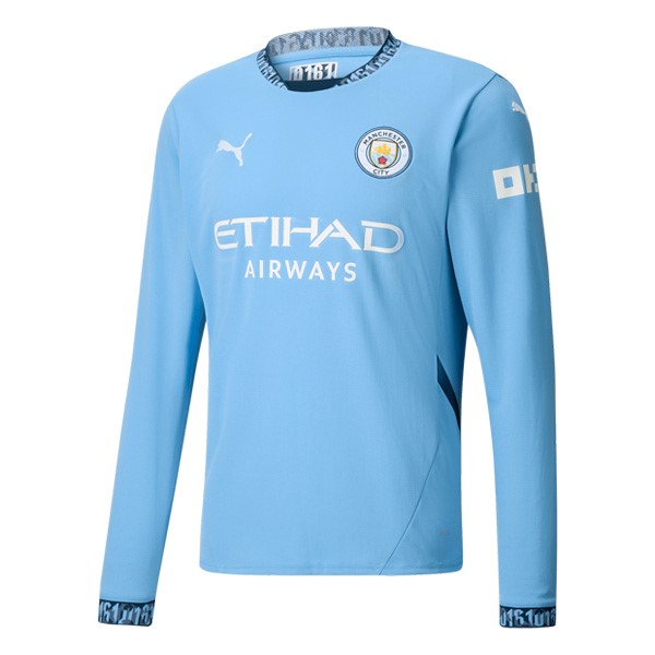 Tailandia Camiseta Manchester City Primera Equipación ML 2024/2025